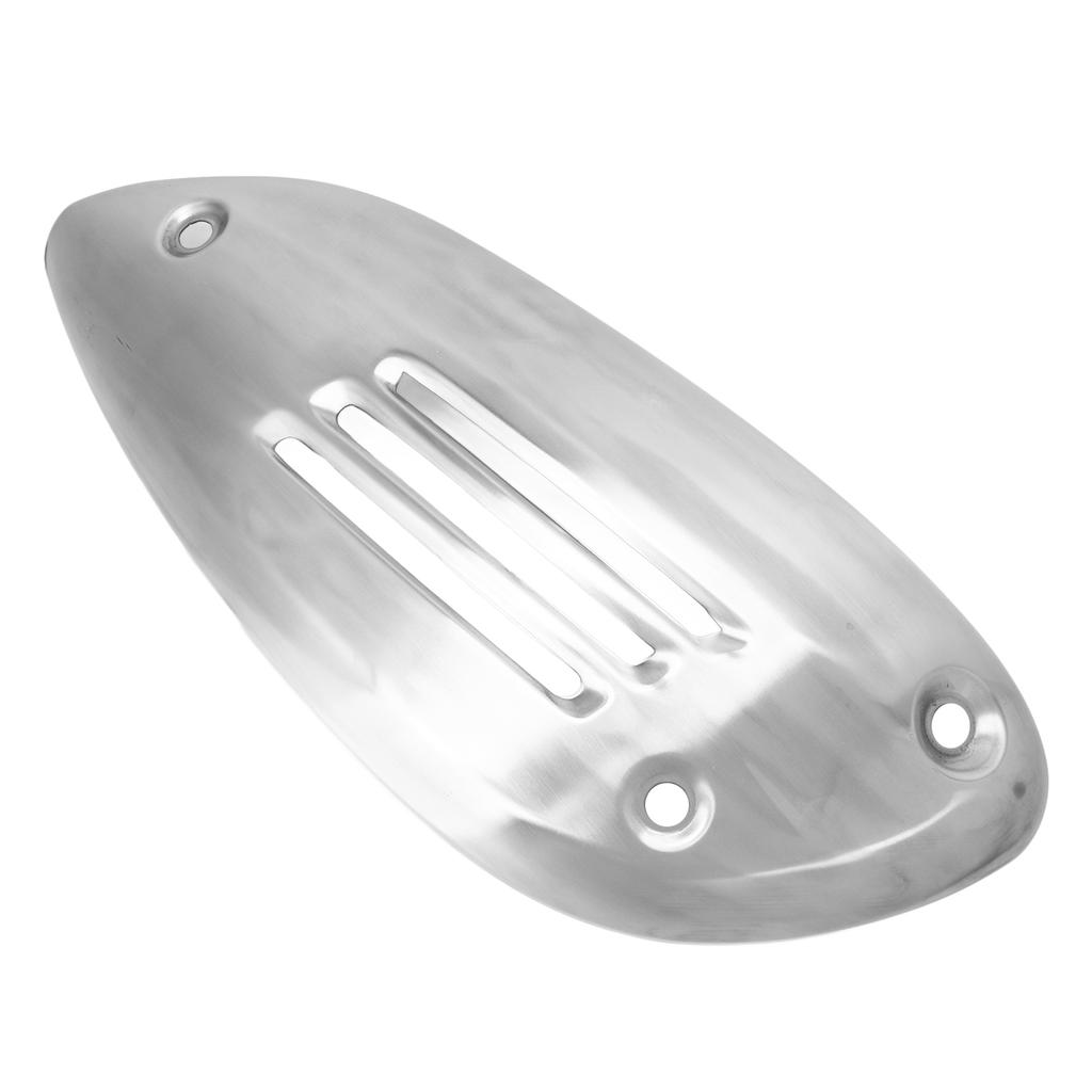 Motorcycle Exhaust Pipe Cover Stainless Steel Muffler Heat Shield Case Guard Replacement for VESPA GTS 125 250 300 GTV