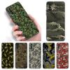 Камуфляжный армейский чехол для телефона для Xiaomi Redmi Note 11 10 9 8 Pro 11T 5G 10T 10S 9S 9T 9i 9C 9A 8T, мягкий черный чехол из ТПУ