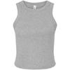 Bella + Canvas Womens/Ladies Heather Micro-Rib Racer Tank Top