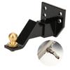 1 10 Metal Towing Hitch Shackles Trailer Hook for D90 RC SCX10 CC01 DIY AccessoryBlack