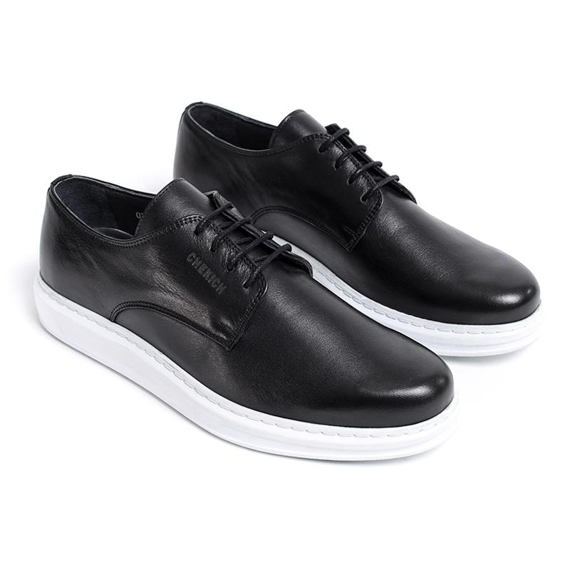 Chekich Мужская обувь Обувь Классические мужские коричневые цвета на шнуровке Костюм из искусственной кожи Белая подошва Модные роскошные кроссовки Высококачественные гибкие CH003