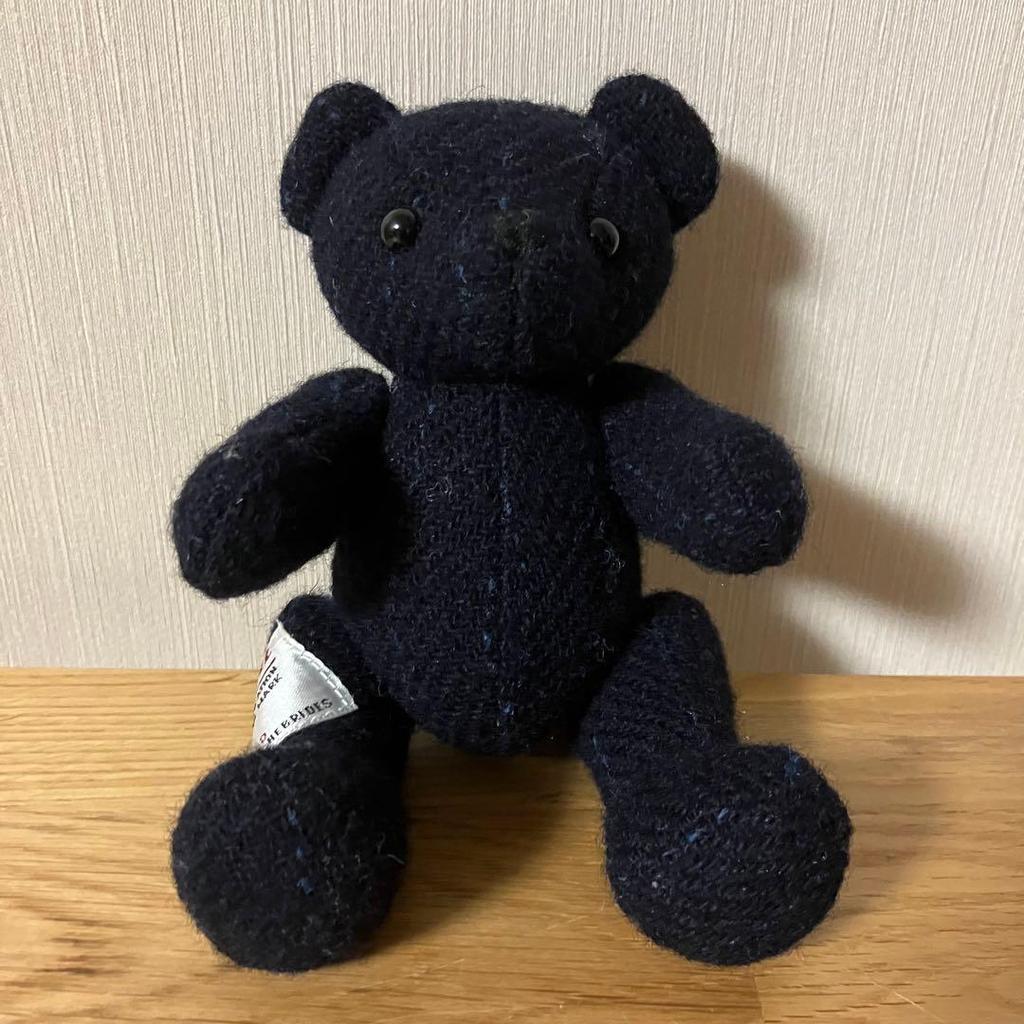 [Б/У] Плюшевая игрушка мишка Тедди Takeo Kikuchi Harris Tweed