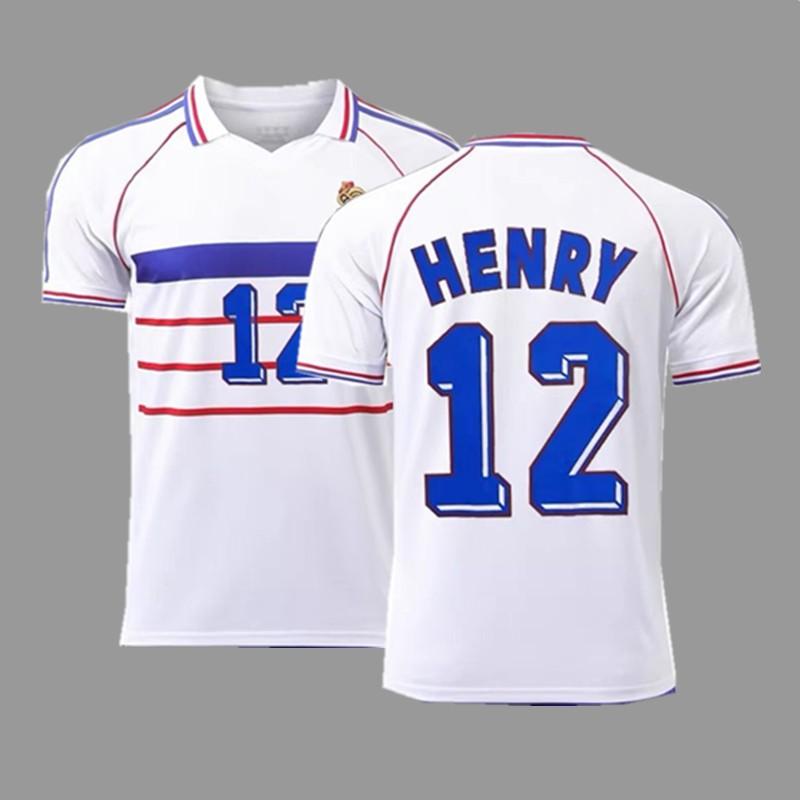 Retro National Team World Cup Soccer Jersey Classic Vintage Replica Thai Style Short Sleeve Sports Training