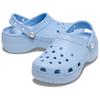 Crocs Классические платформенные клоги с жемчугом EVA Удобные и универсальные обувь с отверстиями Женские Синие