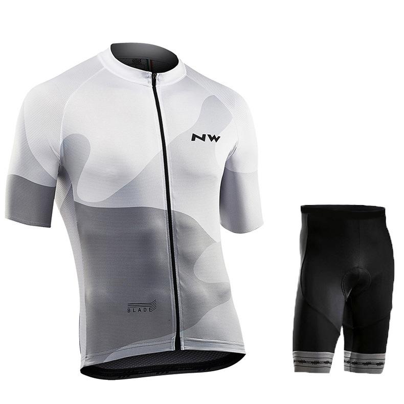New NW Cycling Suit Men's Summer Mountain Road Racing Suit Breathable Outdoor Riding Equipment