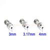 2pcs RC Plane Airplane Spinner Propeller Shaft Motor Propeller Adapter 3.0 or 3.17 4.0mm use Spinner and Propeller Models Part