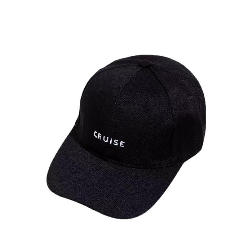 Foreign Style Hat English Letter Embroidery Cap Small Fresh Baseball Cap Japanese Age-Reducing Simple Hat