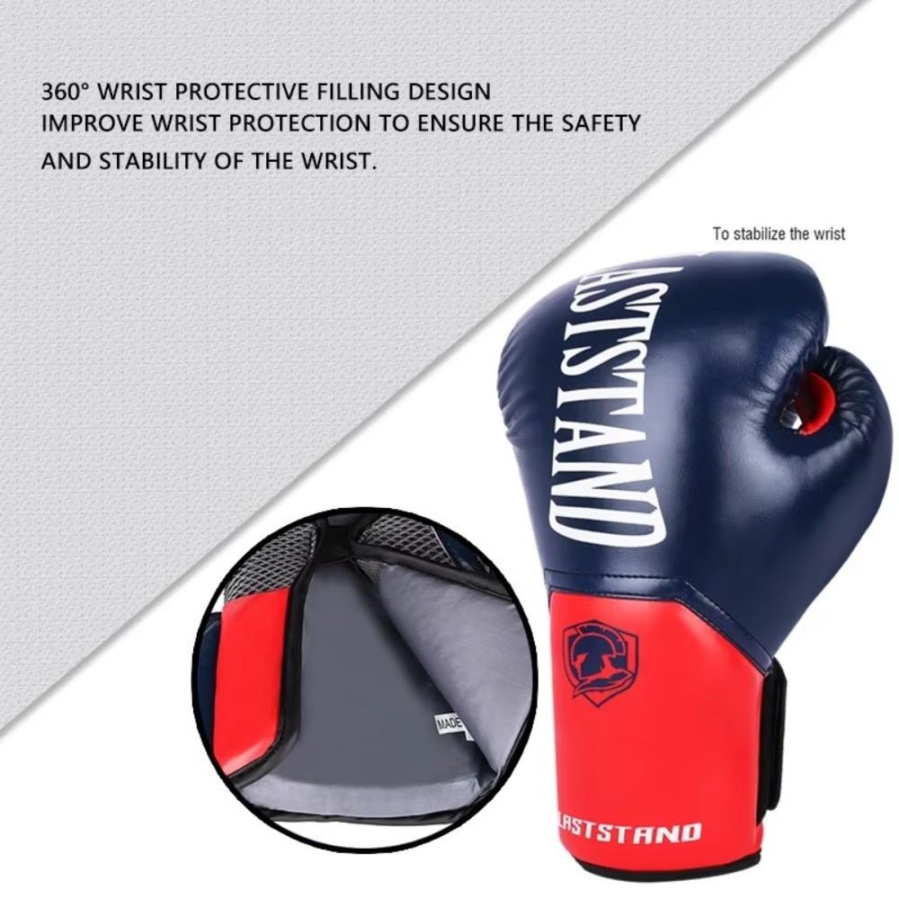 PU Boxing Gloves 8/10/12/14oz Workout Gloves New Adult Men's Sanda Combat Gloves