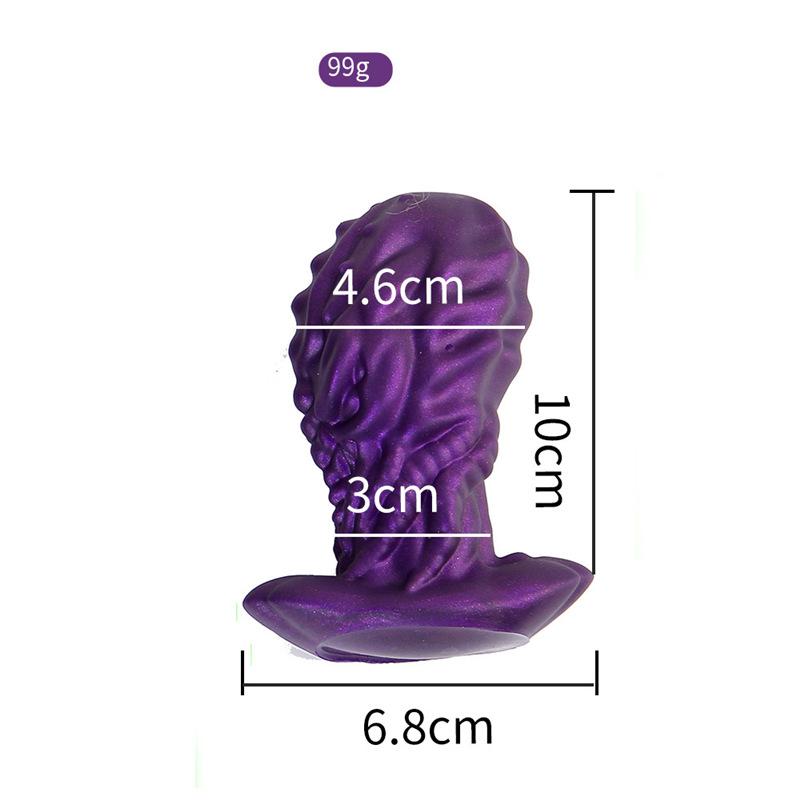 New Purple Octopus Anal Plug For Men And Women Silicone SM Anal Expansion Device Sex Toy