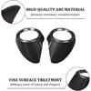 TOYCIDFG Car Rear Air Conditioner Vent Outlet Frame Cover Trim for Alfa Romeo Stelvio 2017-2020, Carbon Fiber Style Car Decoration Accessories