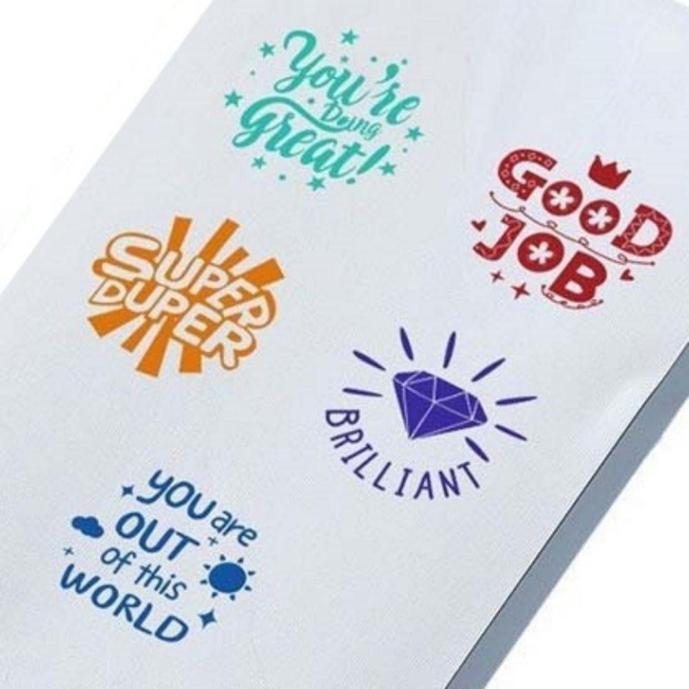 Automatic Inking Educational Behavior Stamp Encouragement Classroom Teacher Stamp For Homework