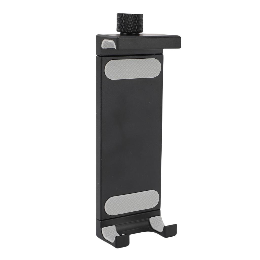 Tablet Stand 120 To 250mm Range Quick Adjustment 1 4in Screw Hole Tablet Clip Mount for Live Streaming Video Conference