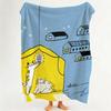 Illustrator I Ico C Crafts Throw Flannel Throw Blanket Suitable for Sofa Living Room Bedroom