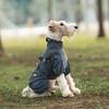 Dog Raincoat with Harness for Small Medium Dogs Adjustable Dog Rain Jacket Waterproof Puppy 4 Legs Raincoat with Reflective Strip
