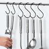 5/10/20 шт S-образный крючок металлический кухонный горшок чашки стойка ванная комната спальня перила вешалка для одежды сумки полотенца растения подвесные S-образные крючки
