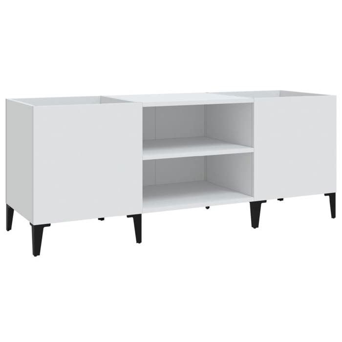 VidaXL Record Cabinet, Side Cabinet with Storage, Furniture for Turntable, Living Room Buffet, Industrial, Home 831933