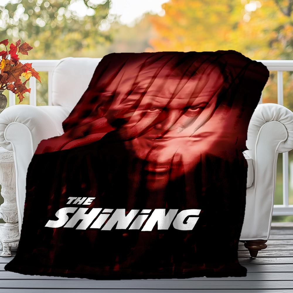 1 шт. THE SHiNiNG Фланелевое одеяло для улицы, мягкий плюш, декор для пикников, кемпинга, спальни, игровой комнаты, офиса1158A