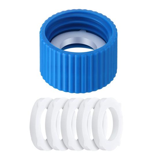 1/2/3/4/5/6 Наборов Комплект Муфт для Водяного Фильтра Походы Кемпинг 28 мм Наружная Резьба Водяные Фильтры Стандартные Пластиковые Бутылки Фильтрация Очистка Муфты
