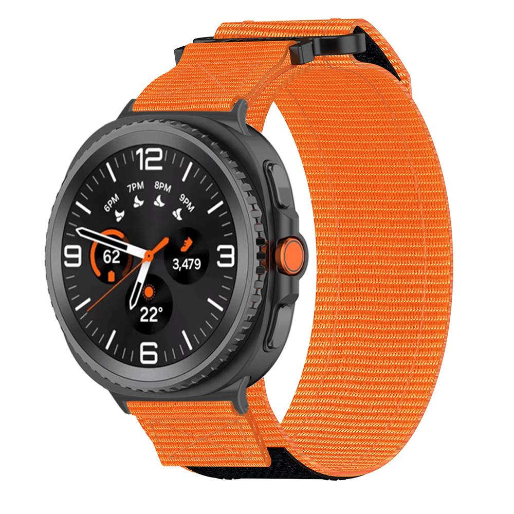 Watch Band for Samsung Galaxy Watch8 Classic 46mm/Watch8 44mm/40mm Nylon Magic Tape Strap