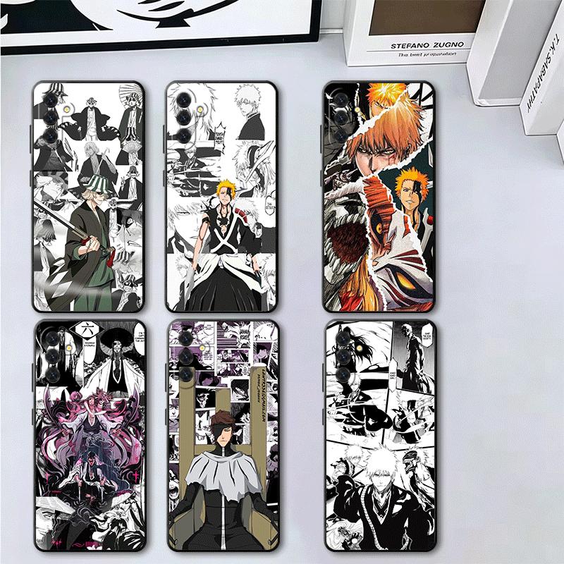Bleach Anime Ichigo Kenpachi Soft Phone Case for Samsung A17 A37 A57 A16 A26 A36 A56 A15 A25 A35 A55 A14 A24 A34 A54 A13 A23 A33