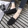 Модная мужская повседневная обувь Модная замшевая обувь Мужские мокасины Мокасины для отдыха Мужские туфли для вождения Мягкие туфли-лодочки Итальянский стиль Новые