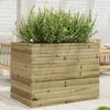 VidaXL Planter 90x60x68.5 Cm Impregnated Pine Wood, Outdoor Planter, Flower Box, Tomato Planter, Planter of 3282503