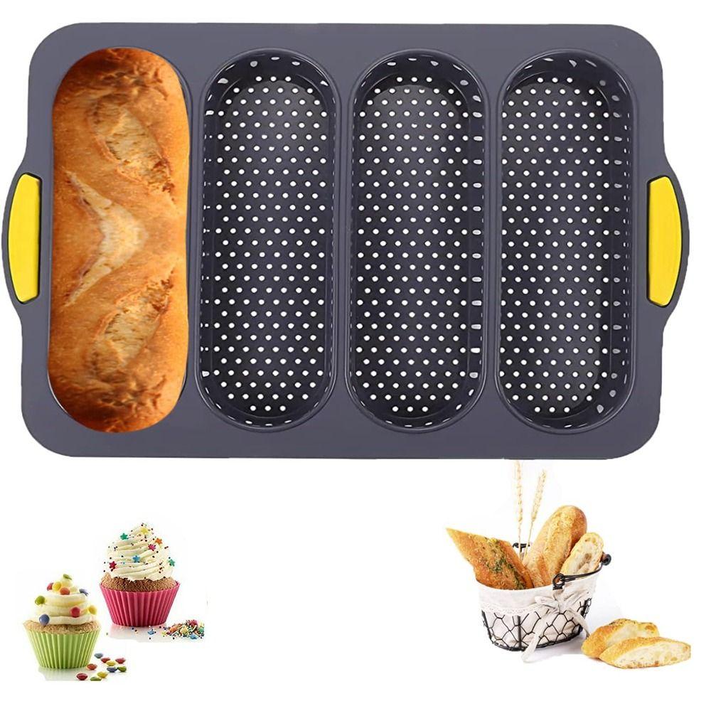 Easy Clean Silicone Loaf Pan Heat Resistant Bread Mold Useful Bake Mold  Bread