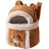 Autumn and Winter Dog Out Cartoon Doll Plush Hand Bag Cat Backpack Cat Bag Warm and Anti-break Free Pet Bag