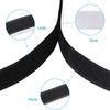 Reusable Magic Nylon Sticker Tape Self Adhesive Extra Strong Double Side Strip with Glue Pad Fluffy Hook and Loop Fastener Strap