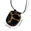 with Long Strap Mini Necklace Leopard Print Wearing Key Bag Necklace  Jewelry Accessories