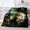 1PC Tractor Farmhouse Scene Blanket Soft Comfortable All Seasons Suitable Sofa Office Travel Festive Gift