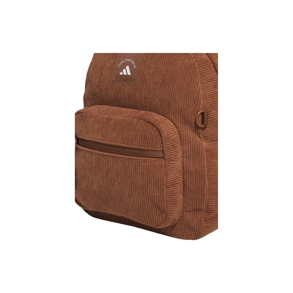 Adidas Classic Striped Versatile Mini Backpack Women Backpacks Brown KT0855