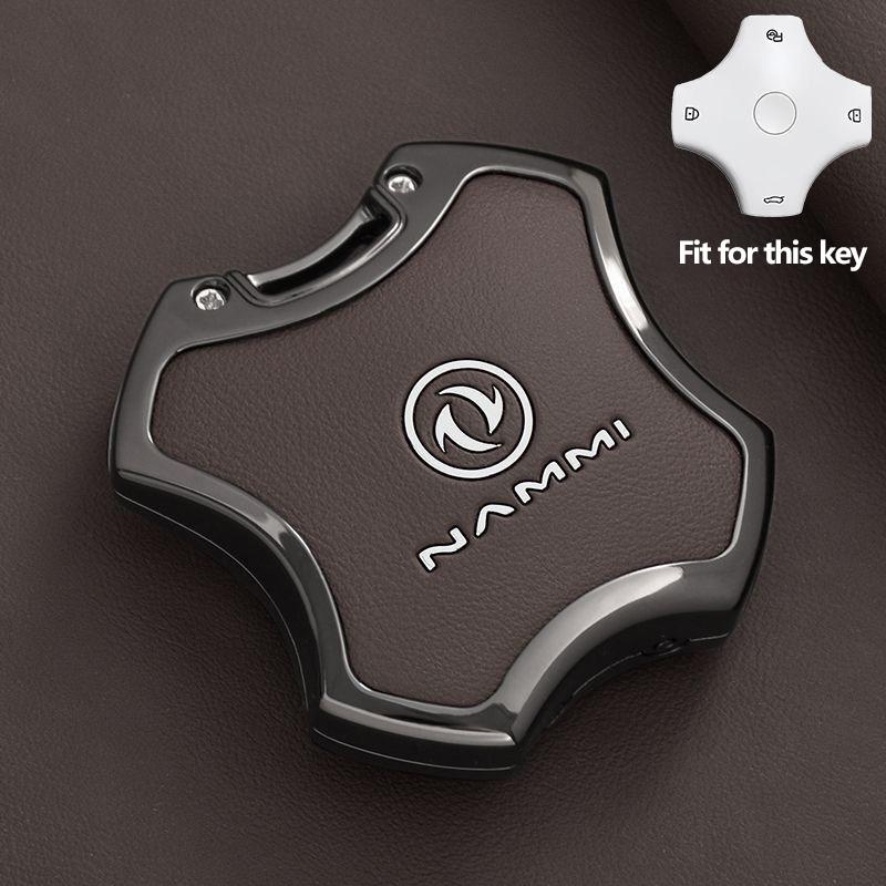 Case Key Dongfeng Car For Vigo Nammi 06 Evolute Ijoy Keychain Remote Cover Shell Housing Ring Holder Fob Accessories
