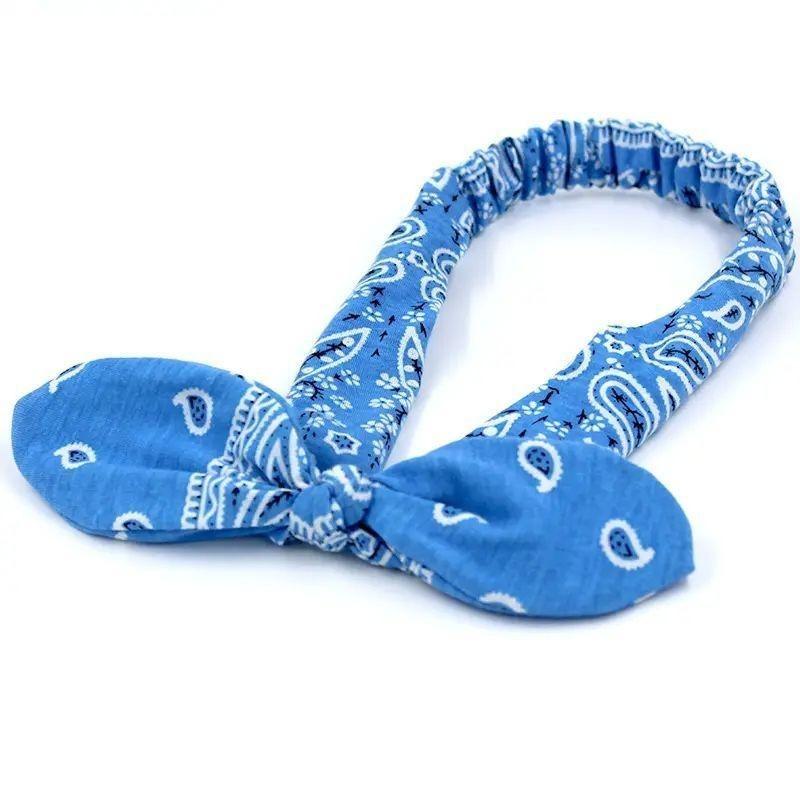 Новые Бохо женские мягкие однотонные повязки на голову с принтом винтажные эластичные повязки для волос с перекрестным узлом тюрбаны банданы для девочек аксессуары для волос тюрбаны