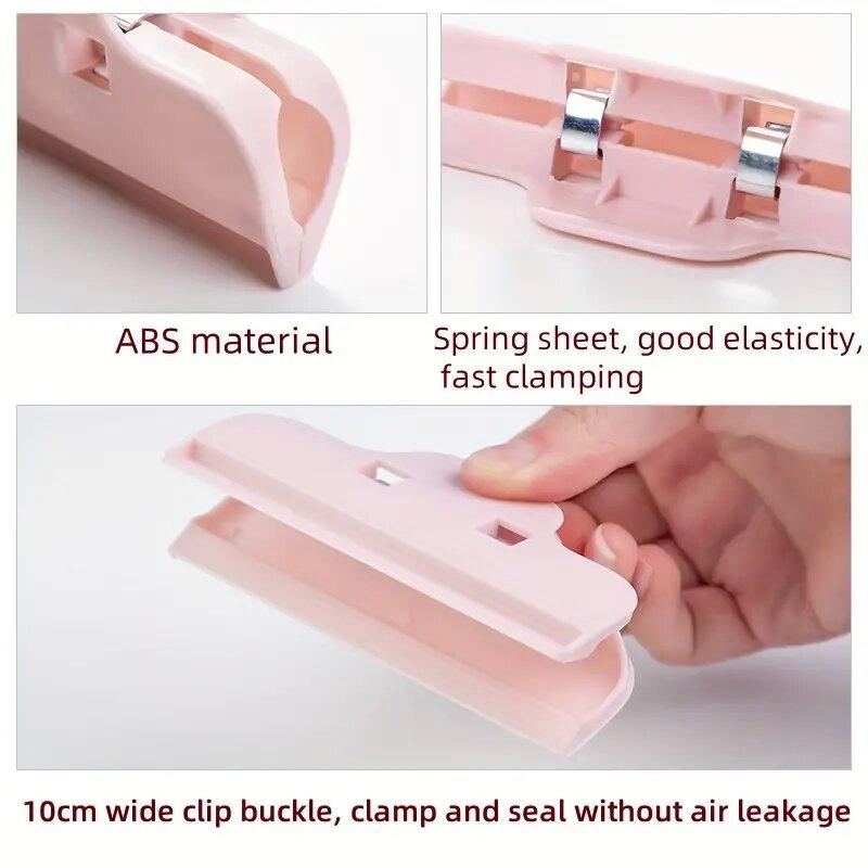 Moisture-proof Kitchen Clips Plastic Tool Snack Clip Food Bag Sealing Portable Sealer Clamp Food Preservation Home Supply Storage Food Supply