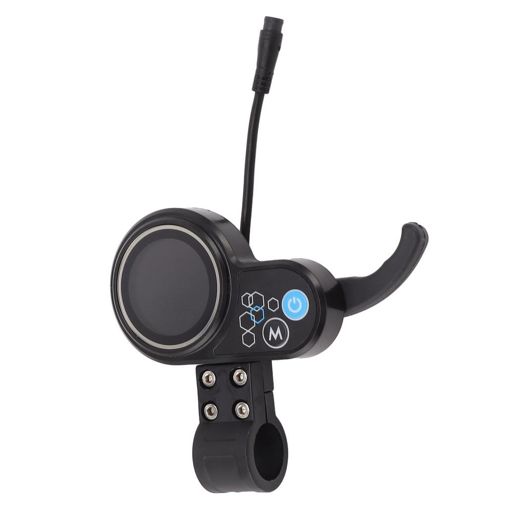 Electric Scooter Display Panel Waterproof 6 Pin Male Connector Electric BikeLCD Display Panel with