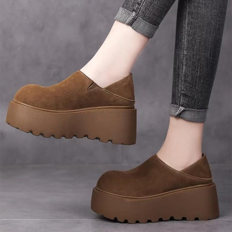 Модные женские туфли на платформе с леопардовым принтом, замшевые туфли на плоской подошве, повседневные кроссовки для женщин 2025 года, классическая спортивная обувь, новинка осени, Mujer Zapatos