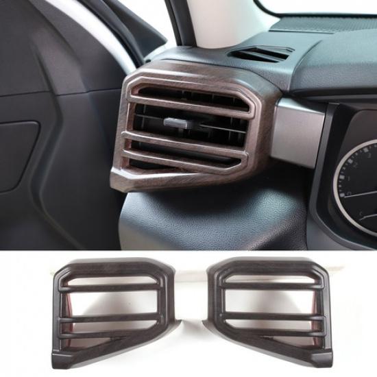 Oak Grain Interior Side Air Vent Frame Cover For Toyota Tundra -2024 US