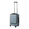 Чемодан S размера 1 ночь 2 дня 2 ночи 3 дня 37 л Стопор колес 10 лет гарантии Сделано в Японии Ручная кладь Сумка-тележка Карман Подкладка 2 Морской синий