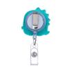 Clip Fruit Accessories Flower Cartoon Silicone Badge Reel ID Badge Card Clips Colorful Badge Holder