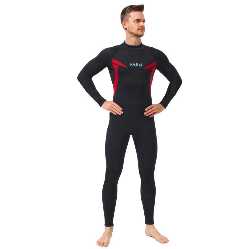 3mm Neoprene Fullsuit Wetsuit Men Women Warm Surfing Diving Snorkeling Winter Swimming
