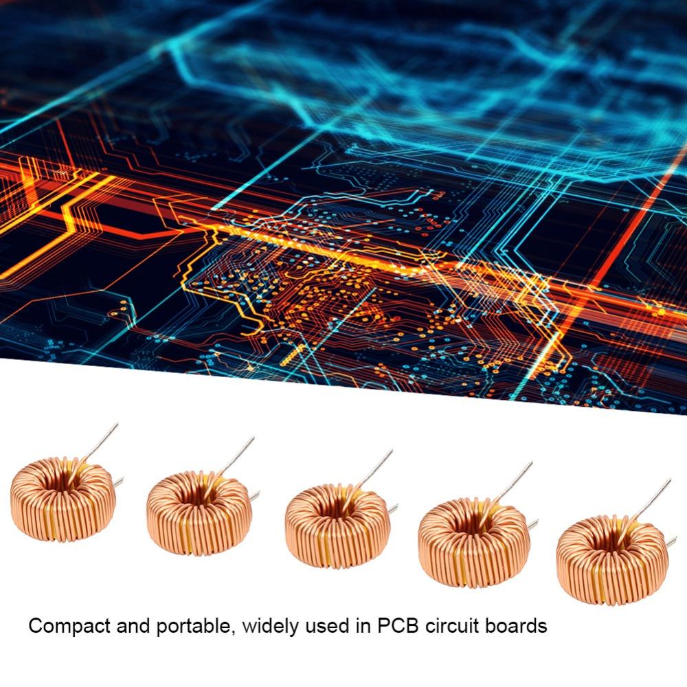 20PCS 100UH Toroid Inductor Wire 0.6mm Toroidal Core Inductors Electronic Components