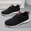 Summer Men's Shoes Fly-woven Breathable Mesh Breathable Casual Shoes Sports Large Size Men's Sports Casual Shoes