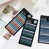 300sheets Abundant Color Extra Thin Sticky Memo Pad Fluorescent Transparent Note Index Stickers Adhesive Label School