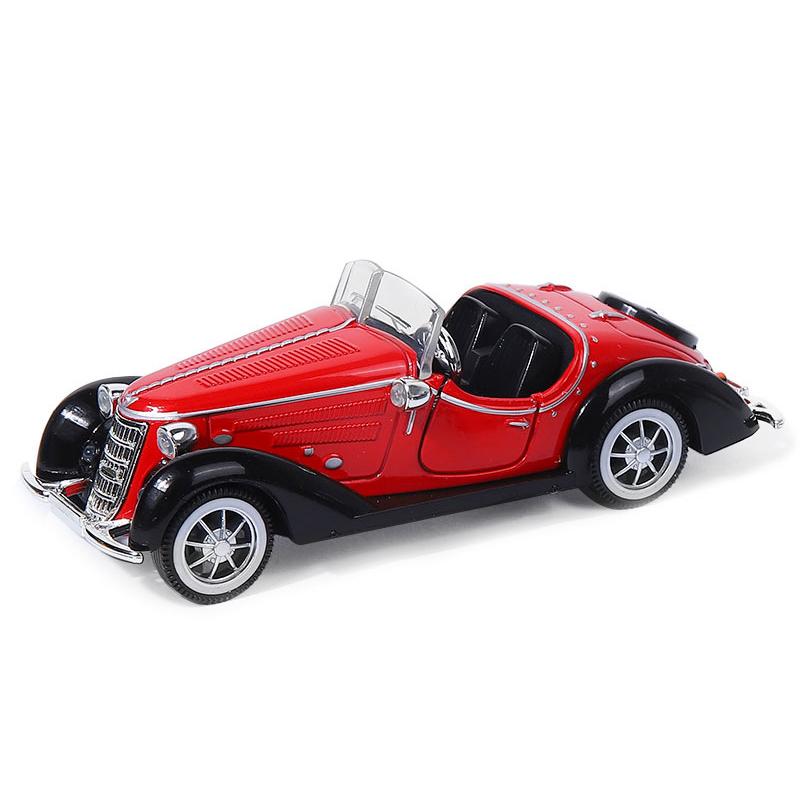 1:32 Vehicle Model Super Classic Pull Back Toy Car Education Collection Open Door Car Model Gift Gift Car