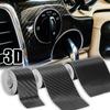 Наклейки на автомобиль 3D Carbon Fiber Body Scratch Decor Sticker Защита порога автомобиля Водонепроницаемая клейкая лента для стайлинга Модификация