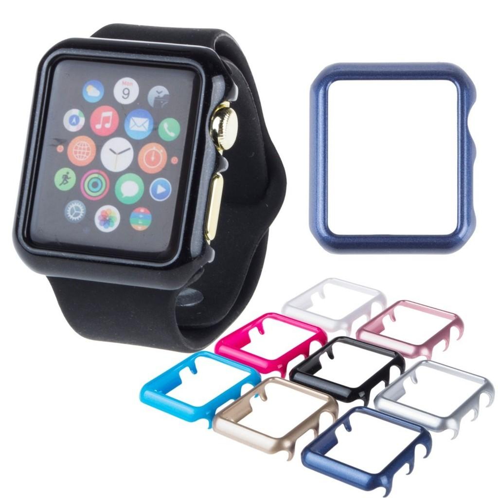Металлический защитный чехол для Apple Watch Series с противоударной защитой кромок