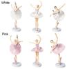 3Pcs Baby Shower Wedding Party Baking Girl Doll Cupcake Topper Cake Topper Ballet Girls