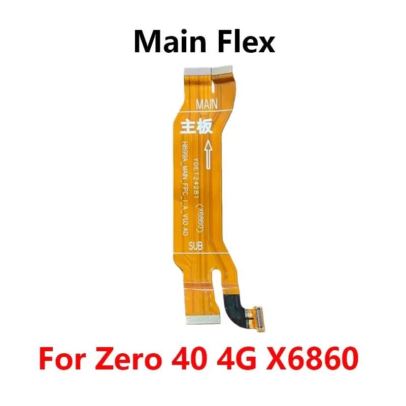 Для Infinix Zero 40 4G X6860 Материнская плата Основная плата Материнская плата Соединение с ЖК-дисплеем Шлейф Запасные части