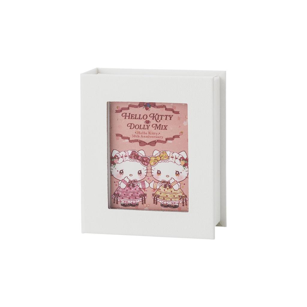 White Clover Necklace Hello Kitty 50th Anniversary Sanrio Characters Silver 925 Cubic Zirconia Ribbon "DOLLY MIX" SAKT50-N003RD